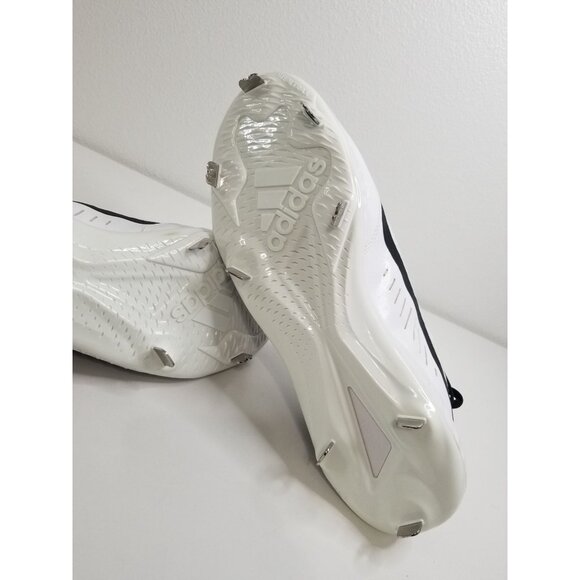 Adidas Men's Icon V Bounce Iced Out Metal Baseball Cleats, Black - Size 13.5 - Picture 10 of 11